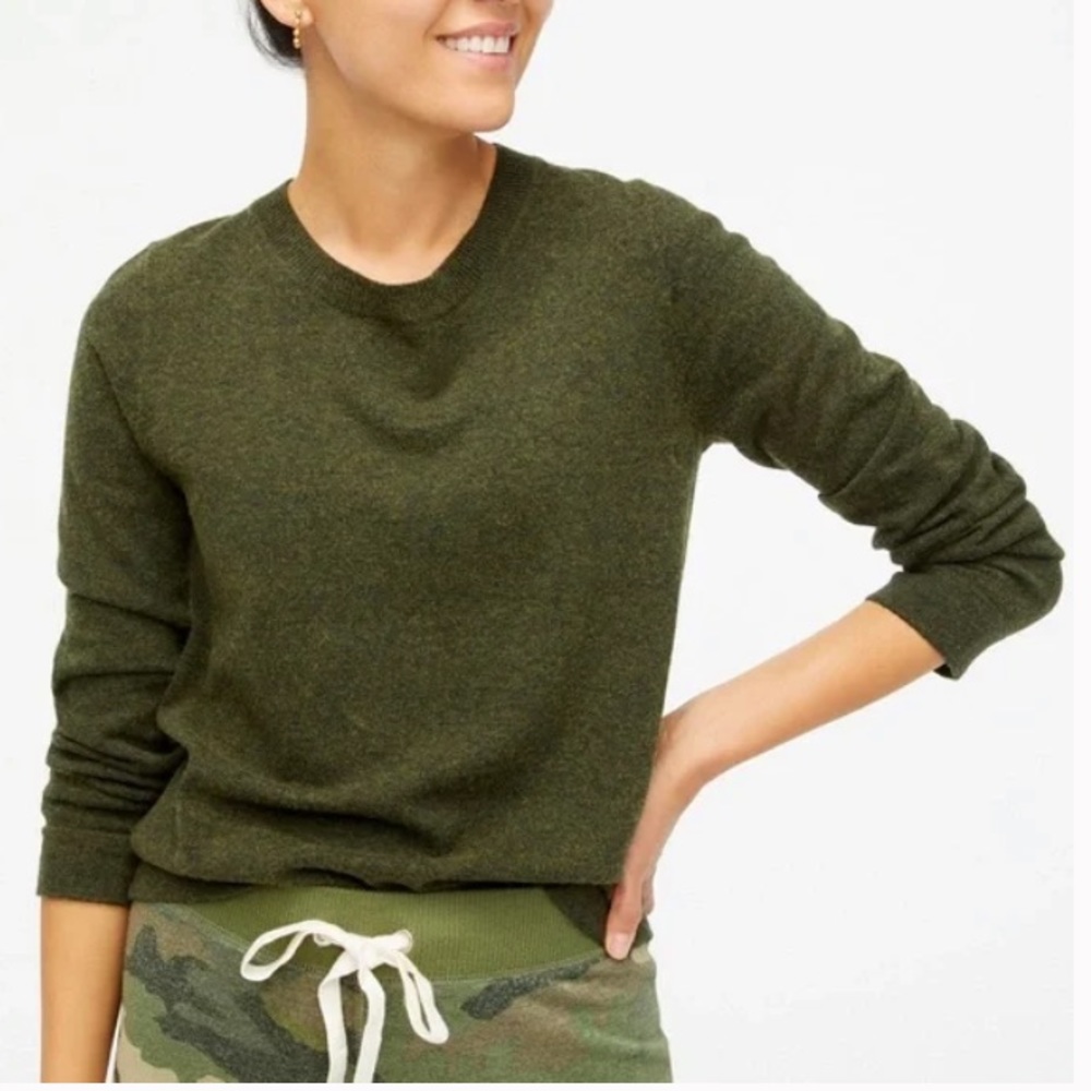 Like New J. Crew Teddie wool blend sweater S